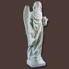 Engel-Statue - Engel mit Blumens...