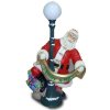 Weihnachtsmann mit Lampe