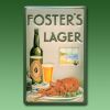 Werbeschild Biere "Forsters Lage...