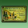 Reklameschild Biere "Whitaker an...