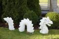 Gartenfigur Chinesischer Drachen - dreiteilig